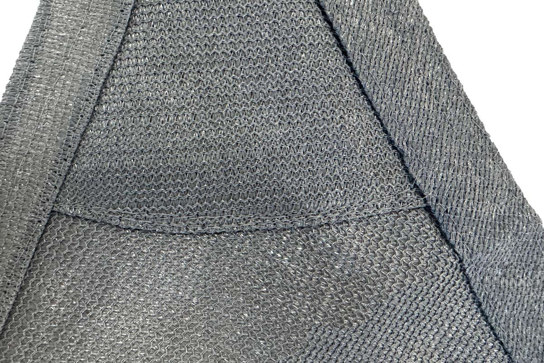 Shade Matters 3.6M x 3.6M x 3.6M Charcoal Triangle Ultra-Heavy Duty Shade Sail