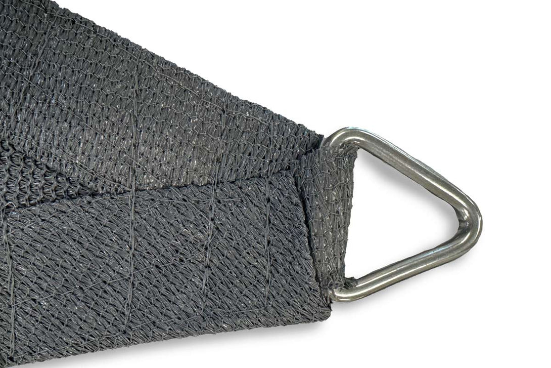 Shade Matters 3.6M x 3.6M x 3.6M Charcoal Triangle Ultra-Heavy Duty Shade Sail