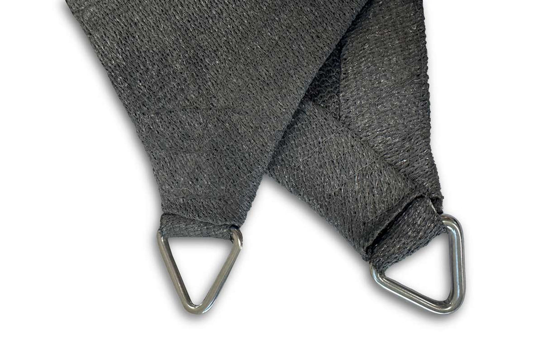 Shade Matters 5M x 5M Charcoal Square Ultra-Heavy Duty Shade Sail
