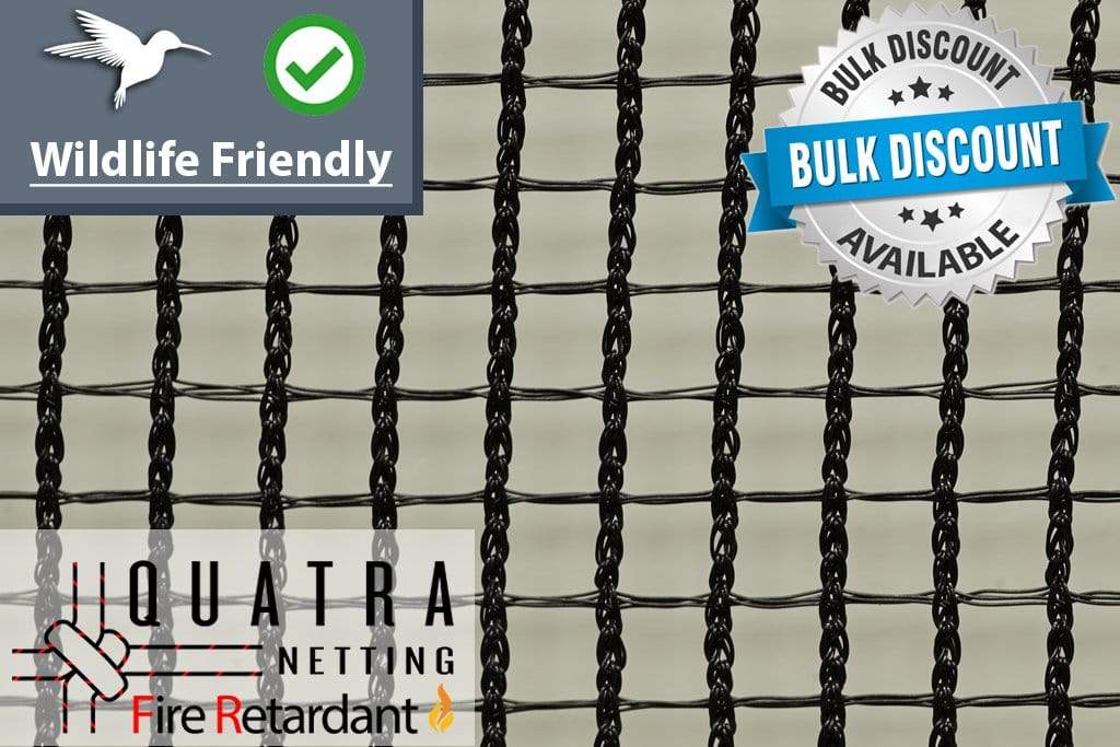 Quatra Bird Netting Cross Weave 105gsm Bird Netting