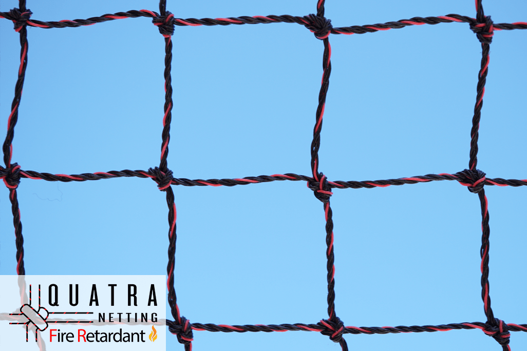 Quatra Bird Netting Fire Retardant 19mm 6Ply Commercial Bird netting