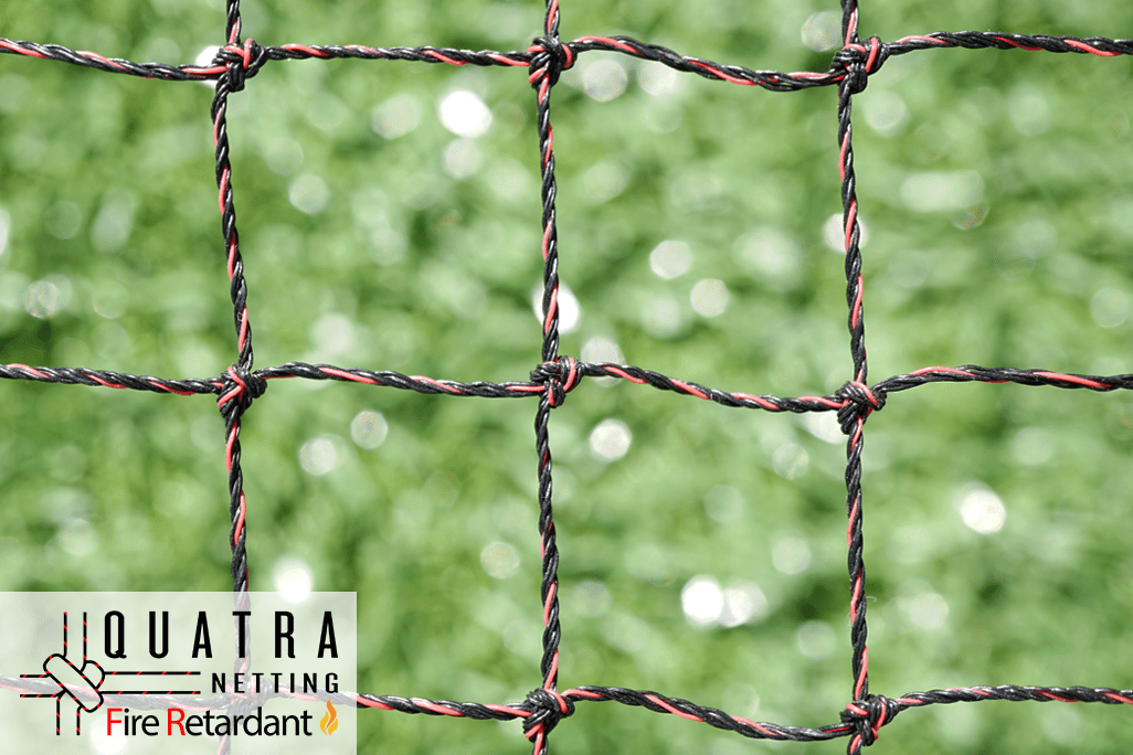 Quatra Bird Netting Fire Retardant 19mm 6Ply Commercial Bird netting