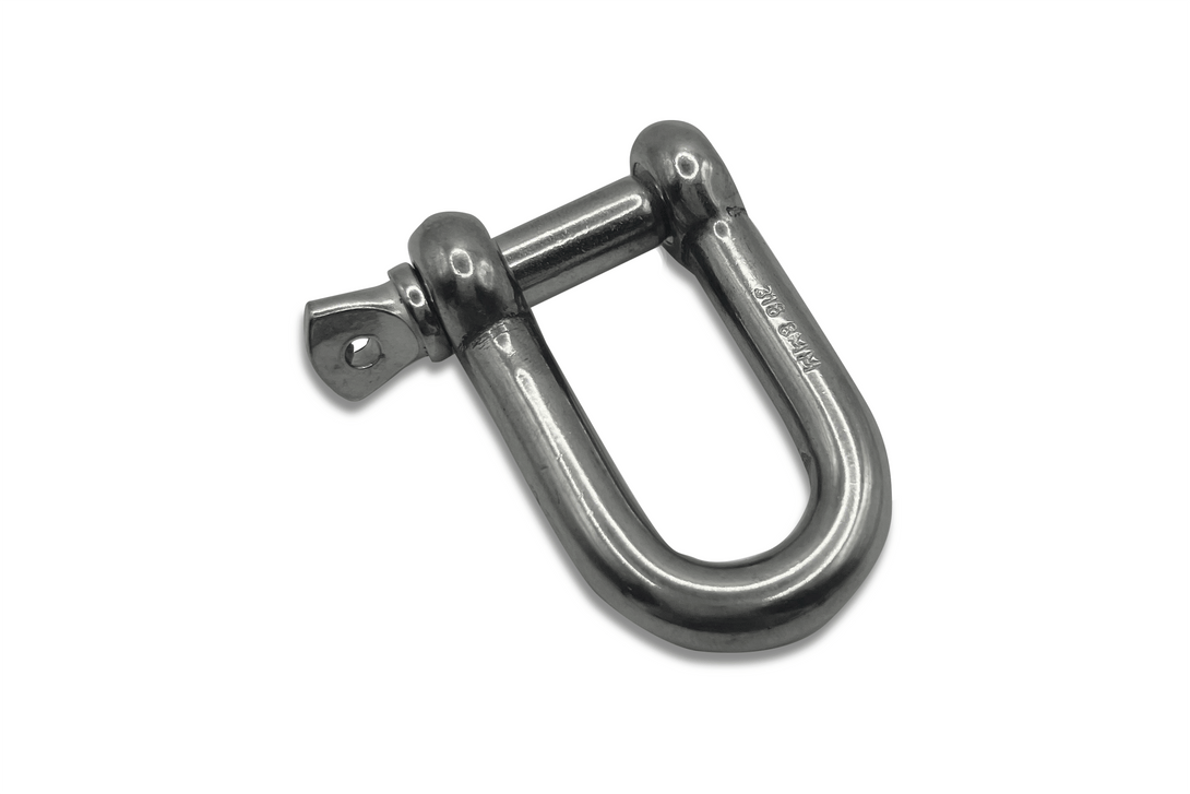 Shade Matters Hardware Stainless Steel 8mm 316 Marine Grade D Shackle For Shade Sail