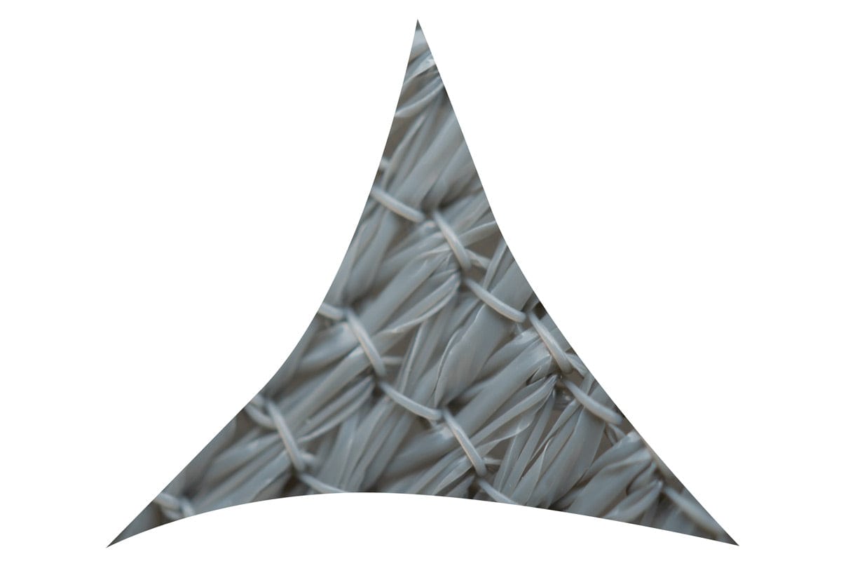 Shade Matters Home & Garden 4M X 4M X 4M Grey Triangle Shade Sail