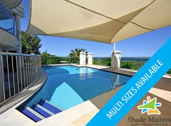 Shade Matters Home & Garden Sand Square Shade Sail