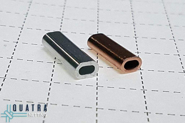 Holdfast Accessories 2mm (to suit 1.8mm Stainless Wire) / Aluminium Aluminium & Copper Crimps