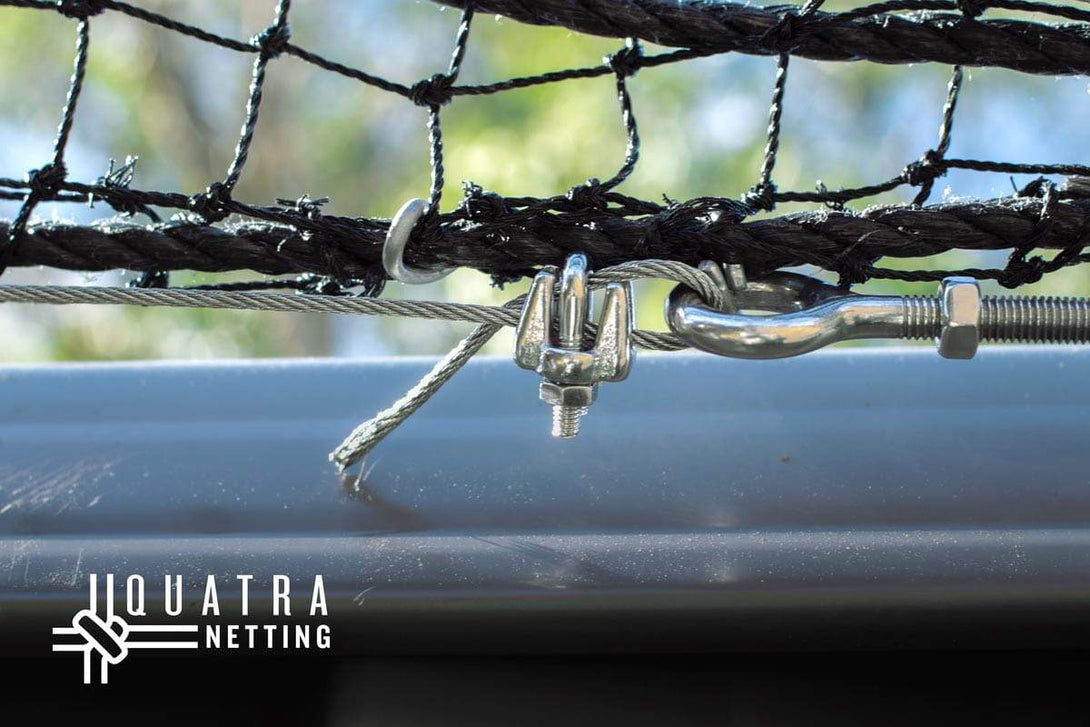 Quatra Accessories Wire Rope Grip: Stainless Steel