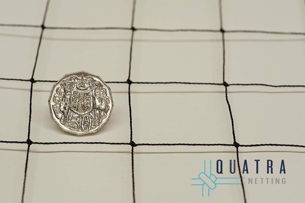 Aquaculture / Pool / Pond Duck Exclusion Netting 50mm 6Ply: 10m x 10m ...