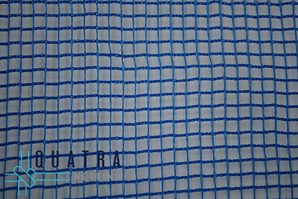 Quatra Bird Netting Black Cross Weave Hail Protection Netting 105GSM : 10m x 5m