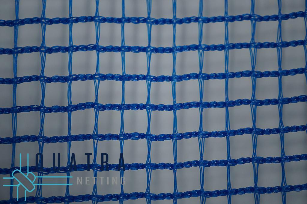 Quatra Bird Netting Black Cross Weave Hail Protection Netting 105GSM : 10m x 5m